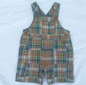 Kite strings madras plaid overall 18m